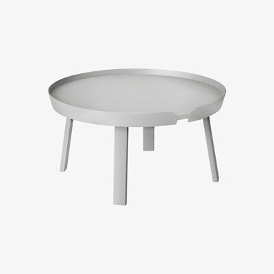 Made in Design Around Coffee table - Around - Table basse - Large Ø 72 x H 37,5 cm by Muuto Grey
