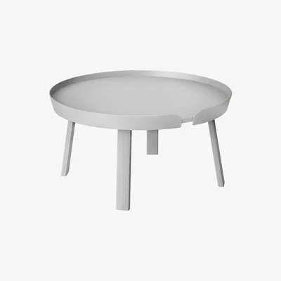 Made in Design Around Coffee table - Around - Table basse - Large Ø 72 x H 37,5 cm by Muuto Grey
