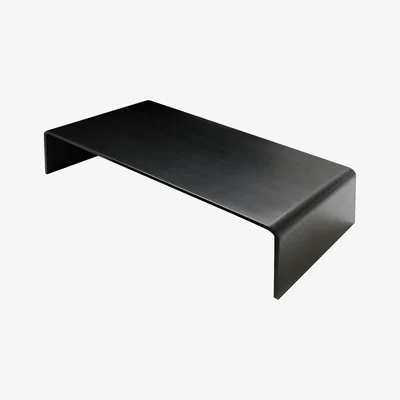 Made in Design Solitaire Basso Coffee table - 130 x 65 x H 32 cm by Zeus Black