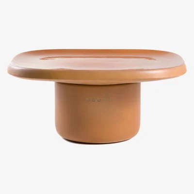 Made in Design Obon Coffee table - / Terracotta - 61 x 61 x H 28 cm by Moooi Brown