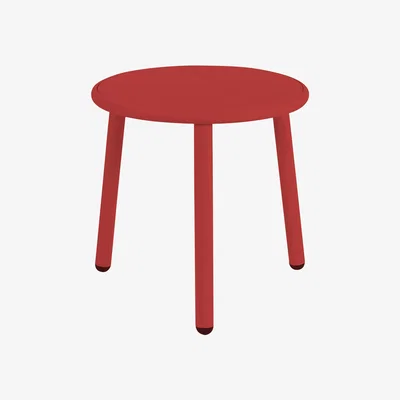 Made in Design Yard Coffee table - Ø 50 cm by Emu Red