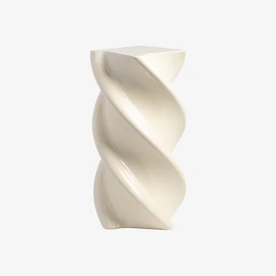 Made in Design End table Marshmallow composite material / Ø 29.5 x H 54 cm - Fibreglass - & klevering