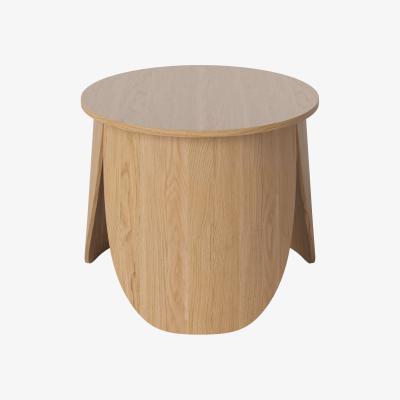 Made in Design Peyote Small Coffee table - / Ø 56 x H 45 cm by Bolia Natural wood