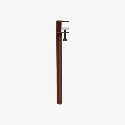 Made in Design Base, legs metal brown With vise mount by Uchronia / H 43 cm - For creating a Coffee table or Bench - TIPTOE