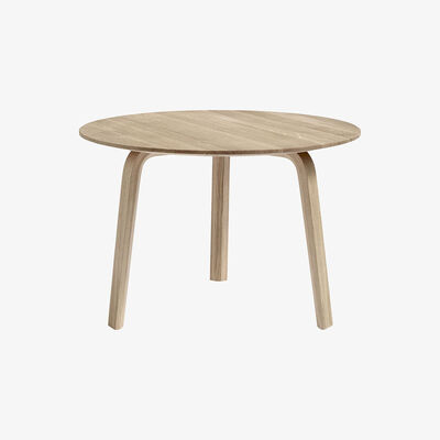 Made in Design Bella Coffee table - / Ø 60 x H 39 cm by Hay Natural wood