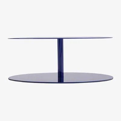 Made in Design Coffee table Gong Lux metal / Giulio Cappellini, 2004 - Ø 73.5 x H 28 cm / Metal - Cappellini