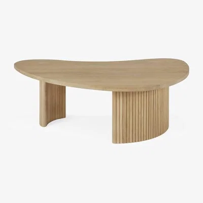 Made in Design Boomerang Coffee table natural wood / 90 x 61 x H 29 cm - Oak - Ethnicraft