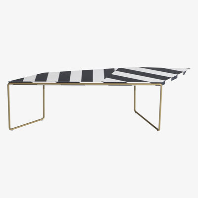 Made in Design Zagazig Coffee table - / 119 x 36 cm x H 38 cm by Driade Black