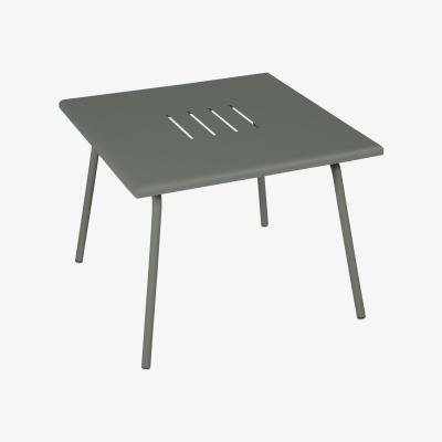 Made in Design Monceau Coffee table - / 57 x 57 cm - Steel by Fermob Green