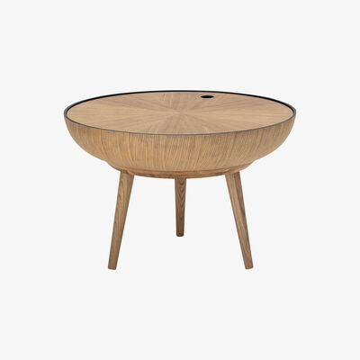 Made in Design Ronda Coffee table - / Detachable top - Ø 60 cm by Bloomingville Natural wood