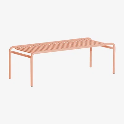 Made in Design Week-End Coffee table - / Wide - 127 x 51 cm by Petite Friture Pink
