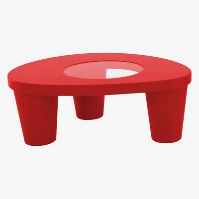 Made in Design Low Lita Coffee table - Low table by Slide Red