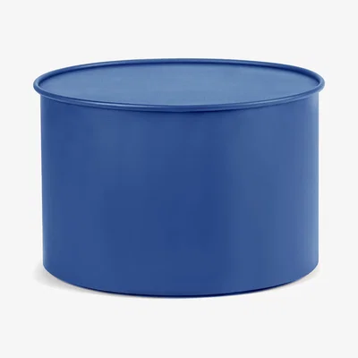 Made in Design Valerie Coffee table metal blue / 56 x 43.5 x H 37 cm - Serax