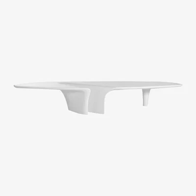 Made in Design Waterfall Coffee table by Driade White