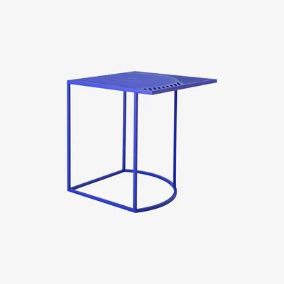 Made in Design Iso-B Coffee table - 46 x 46 x H 48 cm by Petite Friture Blue