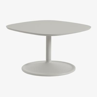 Made in Design Soft Coffee table wood grey / 70 x 70 x H 42 cm - Muuto