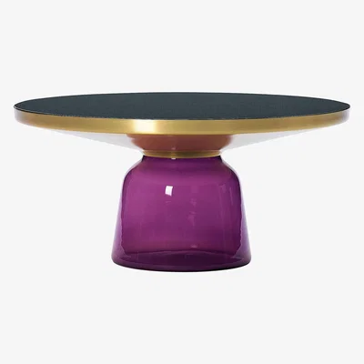 Made in Design Bell Coffee Coffee table - Ø 75 x H 36 cm by ClassiCon Purple
