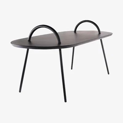 Made in Design Swim Coffee table - / Indoor & outdoor - 118 x 53 cm by Bibelo Black