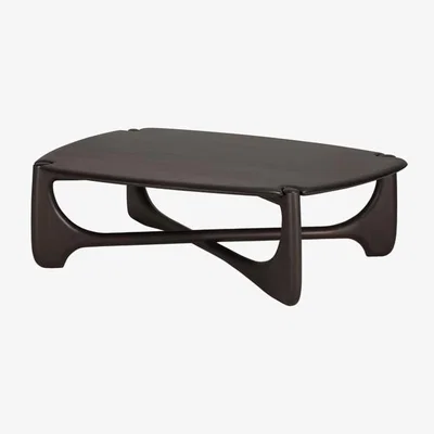 Made in Design PI Coffee table wood brown / 134 x 97 x H 41 cm - Ethnicraft