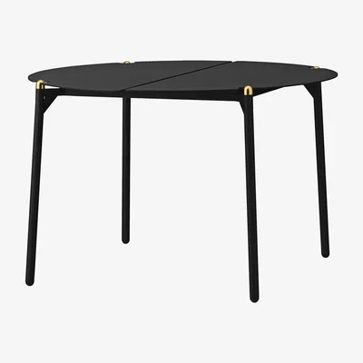 Made in Design Novo Coffee table - / Ø 70 x H 45 cm - Metal by AYTM Black