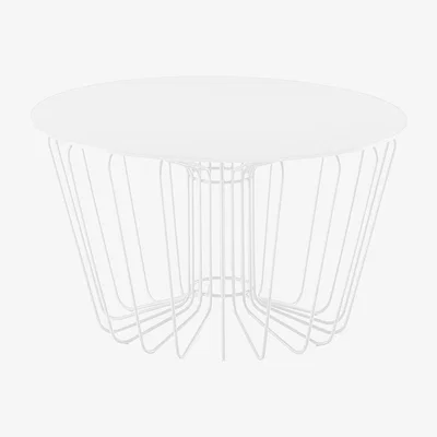 Made in Design Wire Coffee table by Zanotta White
