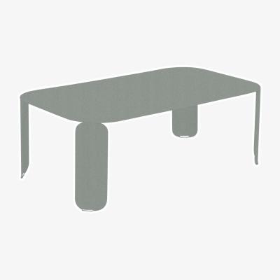 Made in Design Bebop Coffee table metal grey / 120 x 70 x H 42 cm - Fermob
