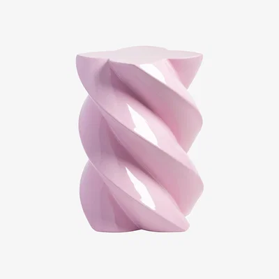 Made in Design End table Marshmallow composite material / Ø 29 x H 39.5 cm - Fibreglass - & klevering