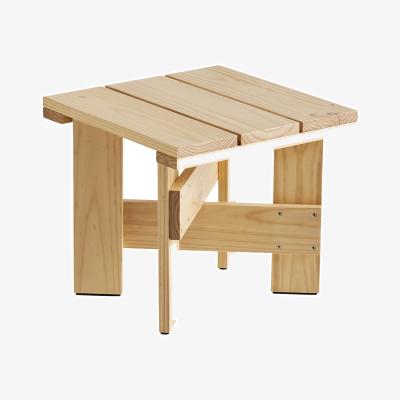 Made in Design Crate Coffee table natural wood / Gerrit Rietveld - 49.5 x 49.5 x H 45 cm - Hay