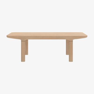 Made in Design Camille Coffee table natural wood wood - 120 x 50 x H 38.5 cm - Hartô