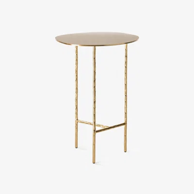 Made in Design XXX Ronde End table gold metal / Small - Ø 33 x H 48 cm - Opinion Ciatti