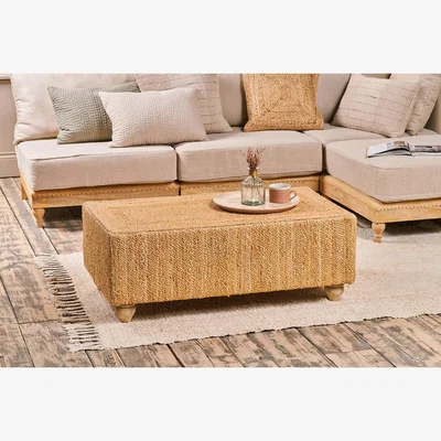 Nkuku Nkuku Ondal Braided Hemp Coffee Table | Tables | Natural