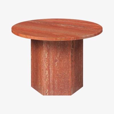 Nordic Nest Gubi Epic coffee table Red ø60