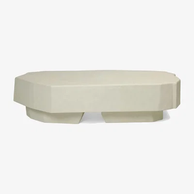 Nordic Nest ferm LIVING Staffa coffee table 163.5x82.4 cm Ivory