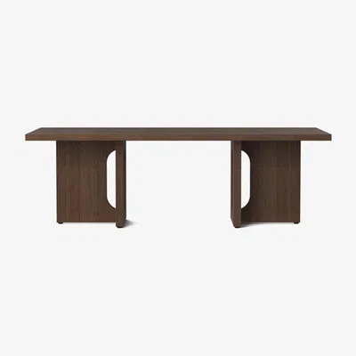 Nordic Nest Audo Copenhagen Androgyne lounge table Oak dark stained