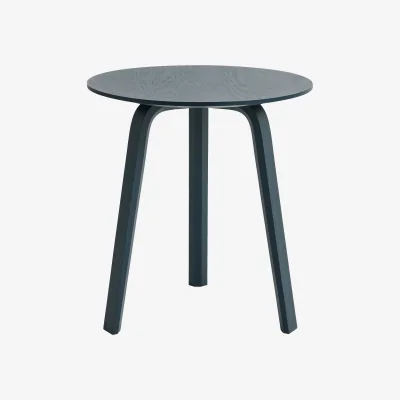 Nordic Nest HAY Bella coffee table Blue charcoal Ø45x49 cm