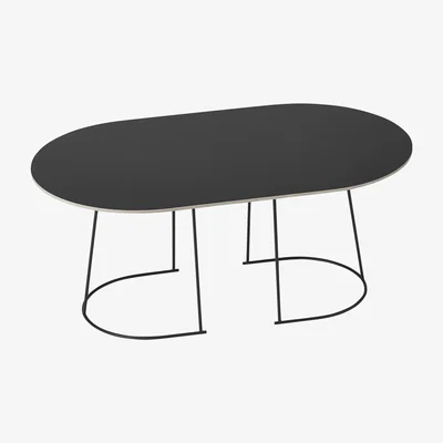 Nordic Nest Muuto Airy sofa table M Black
