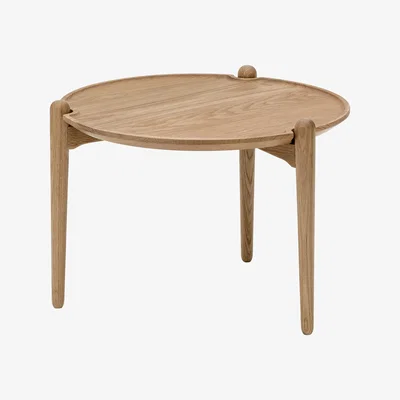 Nordic Nest Design House Stockholm Aria coffee tablelow 37 cm Oak