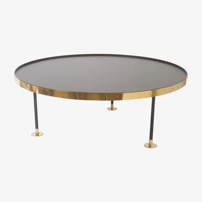Nordic Nest Scherlin Coffee table 12 Ø110 cm black