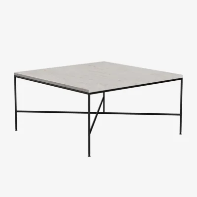 Nordic Nest Fritz Hansen Planner MC320 coffee table Marble cream-black