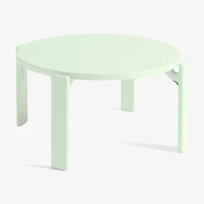 Nordic Nest HAY Rey coffee table Ø665x32 cm soft mint