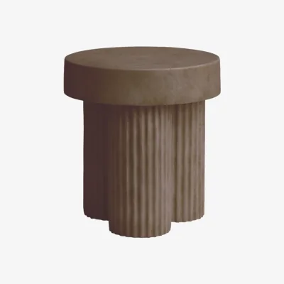 Nordic Nest NORR11 Gear coffee table hight Ø45 cm Clay Ø45 cm