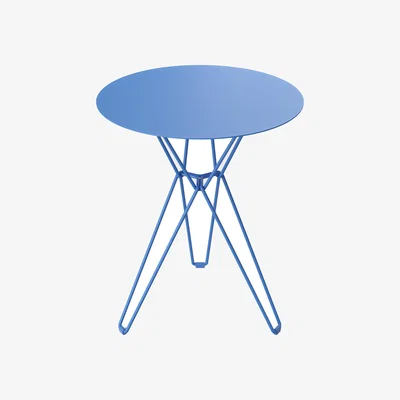 Nordic Nest Massproductions Tio coffee table Ø60 cm Overseas Blue