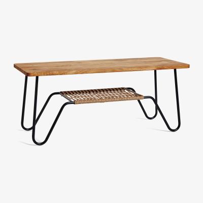 Nordic Nest Mavis Marcel coffee table oak oil rustic 120x50