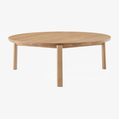 Nordic Nest Audo Copenhagen Passage coffee table Oak Ø90 cm