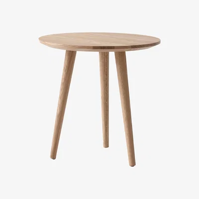 Nordic Nest &Tradition In Between coffee table SK13 Ø48 cm Oiled oak