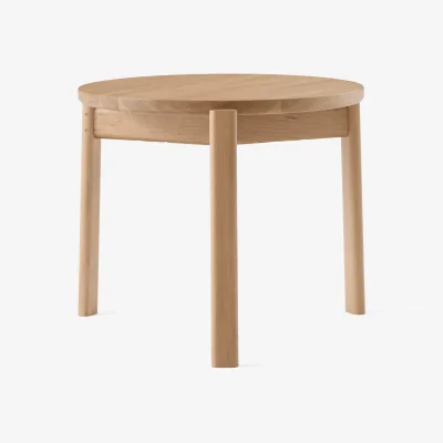 Nordic Nest Audo Copenhagen Passage coffee table Oak Ø50 cm
