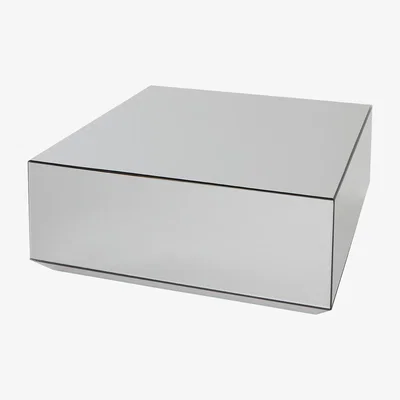 Nordic Nest AYTM Speculum coffee table 80x80 cm Black