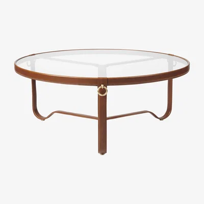Nordic Nest Gubi Adnet coffee table Ø100 cm Tan