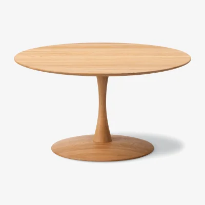Nordic Nest Fredericia Furniture ND114 Trisse coffee table Oiled oak Ø90x48 cm