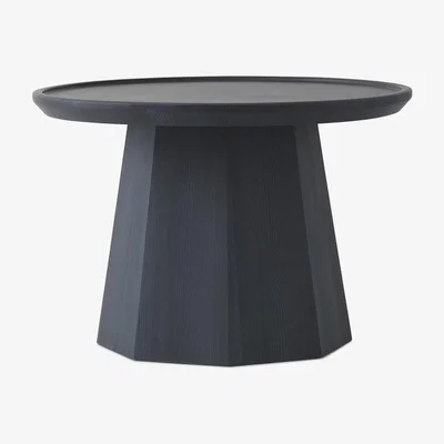 Nordic Nest Normann Copenhagen Pine table large Ø65 cm H:44.5 cm Dark Blue